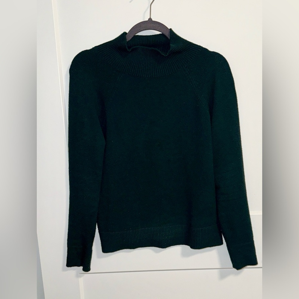 LOFT - Dark green Turtleneck Sweater - XS - Picture 5 of 6